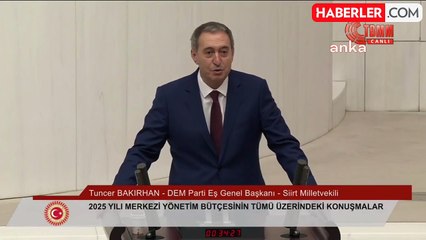 TBMM Genel Kurulu... Tuncer Bakırhan: "Çözümü Dışarıda Değil Türklerle Kürtlerin Ortak Geçmişinde ve Geleceği Birlikte İnşa Kararlılığında Bulmalıyız"