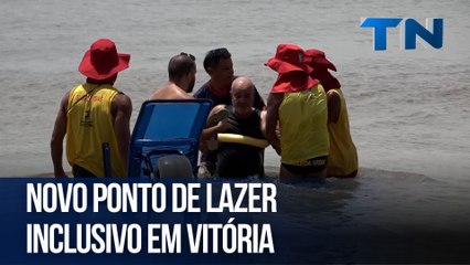 Novo ponto de lazer inclusivo em Vitória
