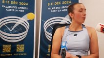 Elise Mertens après sa victoire en finale de l'Open de Tennis de Caen