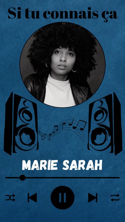 Découverte musicale : Marie Sarah