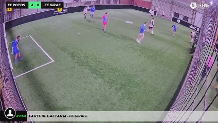 Faute de Gaetan M - Fc Girafe