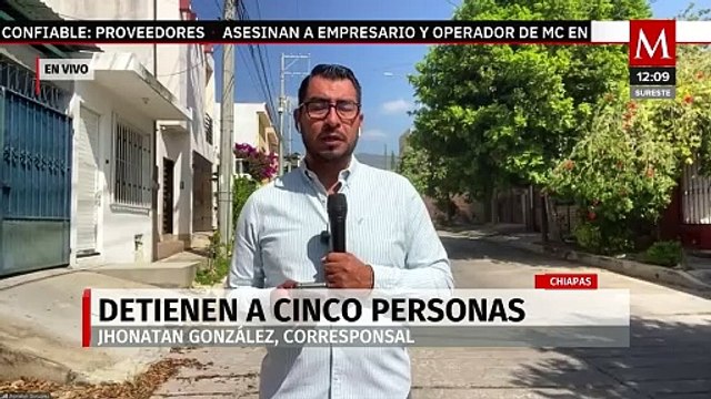 Detienen a 5 y aseguran armas y cartuchos tras operativos en tres municipios de Chiapas