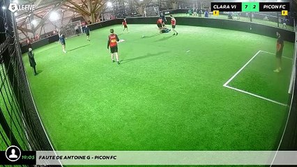 Faute de Antoine G - Picon Fc