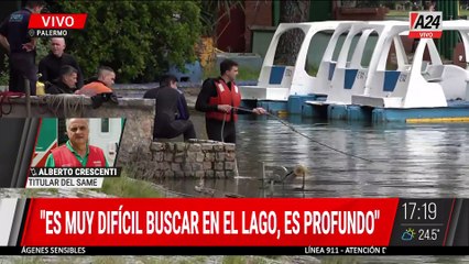 🔴SE METIÓ AL LAGO Y LLEVA 4 HORAS DESAPARECIDO:  HABLA EL TITULAR DEL SAME