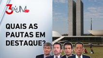 Projetos em destaque na Câmara e Senado favorecem candidatos à sucessão? Comentaristas analisam