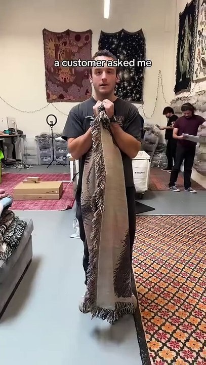 Goth gf #art #blanket #decor #gift #smallbusiness #goth