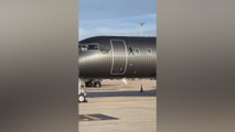Conoce el avión privado de Cristiano personalizado con su marca