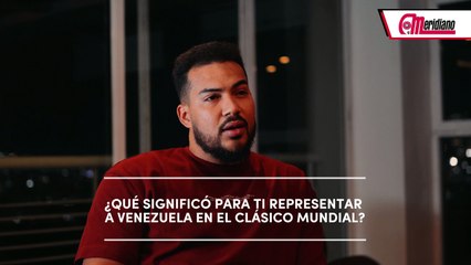 ¡Entrevista a Anthony Santander! Representar a Venezuela en el Clásico Mundial