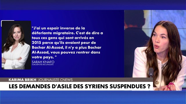 Karima Brikh : «Le peuple syrien a beaucoup souffert ces 50 dernières années.»