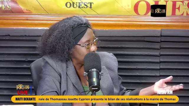 Prezidan komisyon kominal Thomazeau Josette Cyprien mande gouvènman pran mezi pou konbat ensekirite