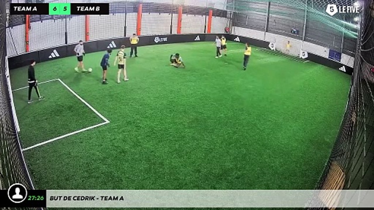 But de Cedrik - Team A