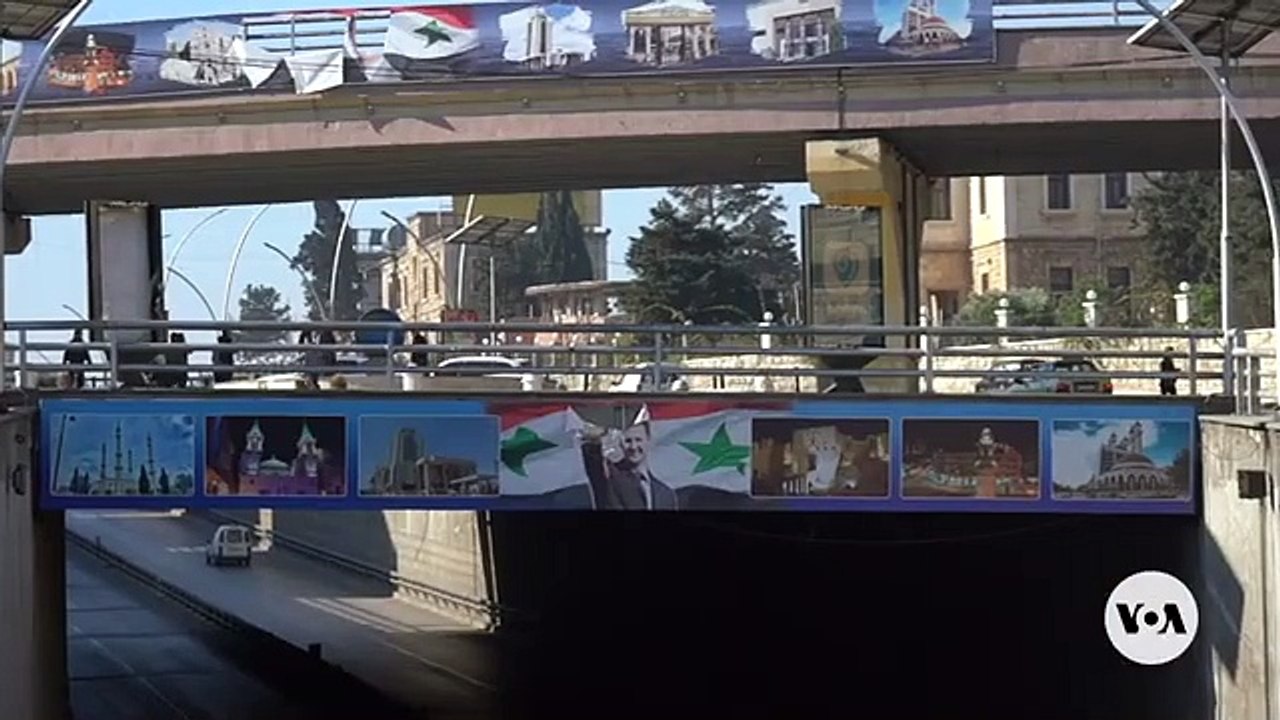 Damascus celebrate rebel victory amid  uncertain future.