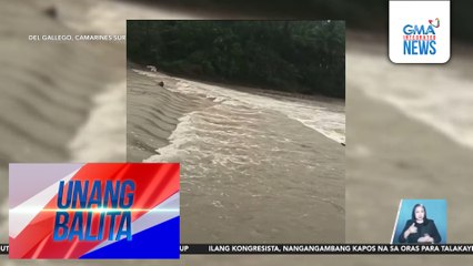 Malakas na ulan, naranasan sa iba't ibang bahagi ng Luzon | Unang Balita
