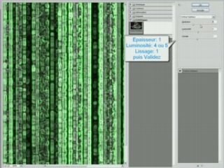 Tuto photoshop Matrix