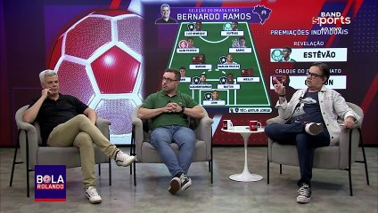 SELEÇÃO DO BRASILEIRÃO DE 2024: CONFIRA OS TIMES DOS INTEGRANTES DO PROGRAMA | BOLA ROLANDO