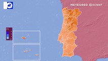 Os mapas desta semana demonstram que a precipitação será reduzida em Portugal Continental, embora se preveja a aproximação de uma gota fria.