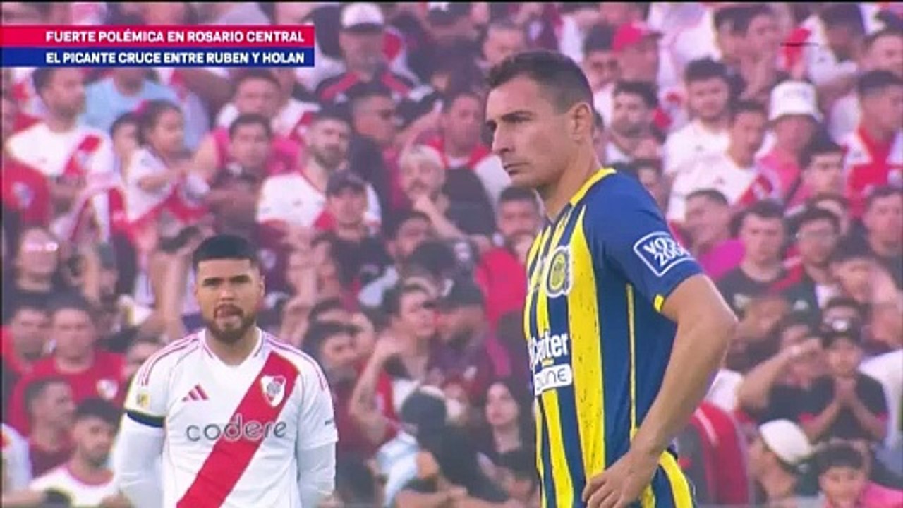 Rosario Central arde tras el cruce entre Marco Ruben y Ariel Holan