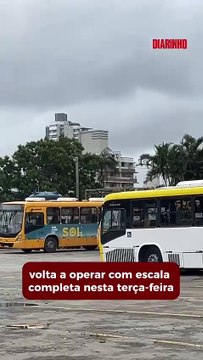 Ônibus voltam a funcionar normalmente em Itajaí nesta terça-feira