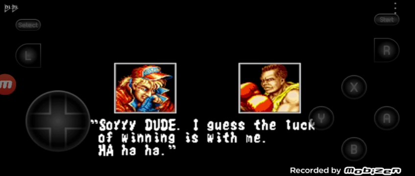 Fatal Fury Terry Bogard vs Michael Max Terry Bogard é derrotado por Michael Max