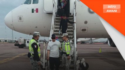 Penumpang cuba rampas pesawat Mexico, lencong ke AS