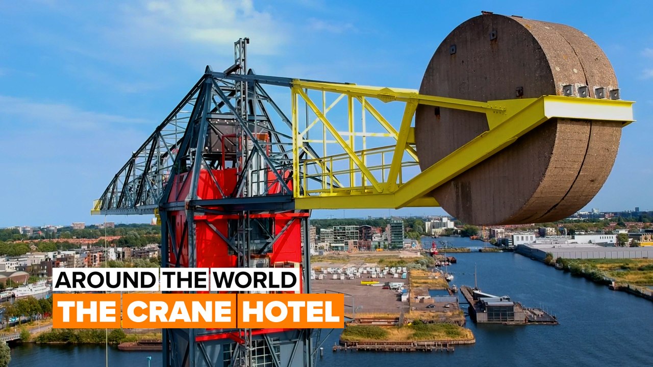 Around the world: Crane hotel Amsterdam