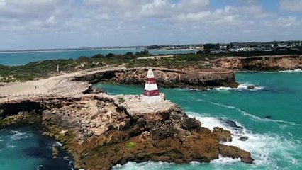 Erosion threatens South Australia famous Robe obelisk