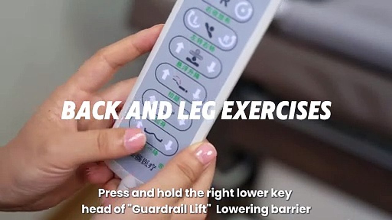 "Leg Lifting Made Simple: Fanbaolai Floating Nursing Bed" - Enhance patient comfort with automated leg lifting.
