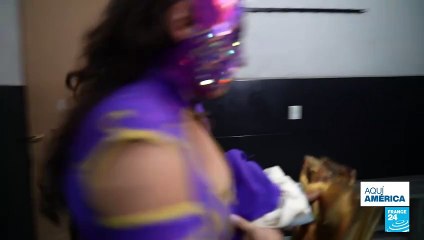 México: lucha libre femenina para pelear contra el machismo