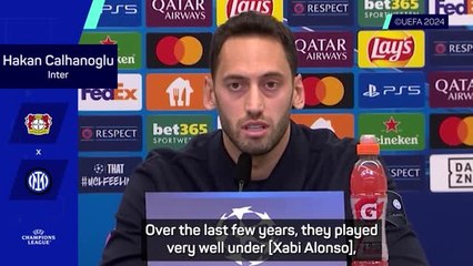 Inter 'ready' for Leverkusen clash - Calhanoglu