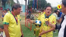 PATRICIO CAMINO & FABIÁN YÁNEZ INTEGRANTES DEL EQUIPO LOS INTOCABLES, LEVANTARON LA COPA DEL TRIUNFO