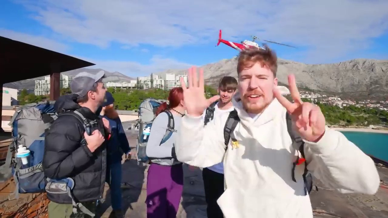 I Survived 7 Days In An Abandoned City @Mrbeast #viral #dailymotion