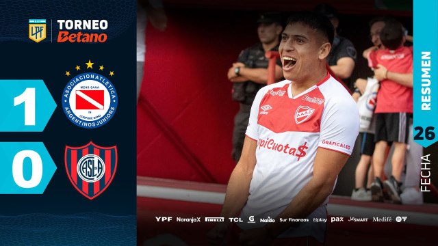 ARGENTINOS 1 - 0 SAN LORENZO I Resumen del partido