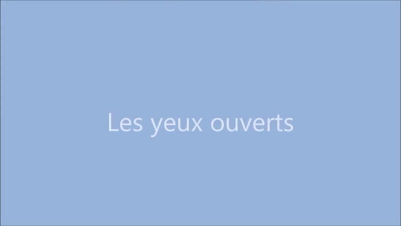 Cours de guitare : Une de mes créations, vidéo comprise. Les yeux ouverts.