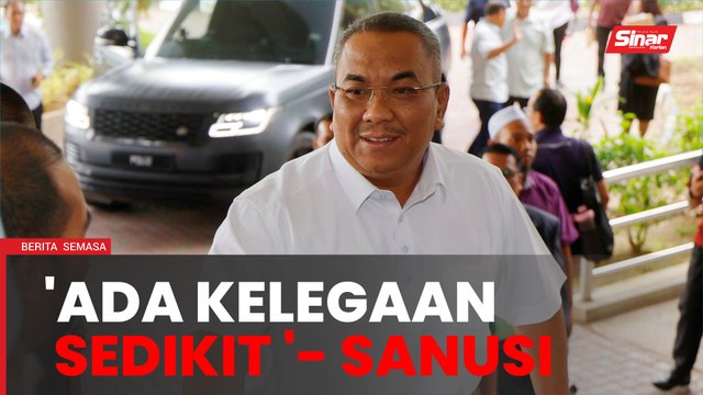 Sanusi lega bebas kes hasut Sultan Selangor