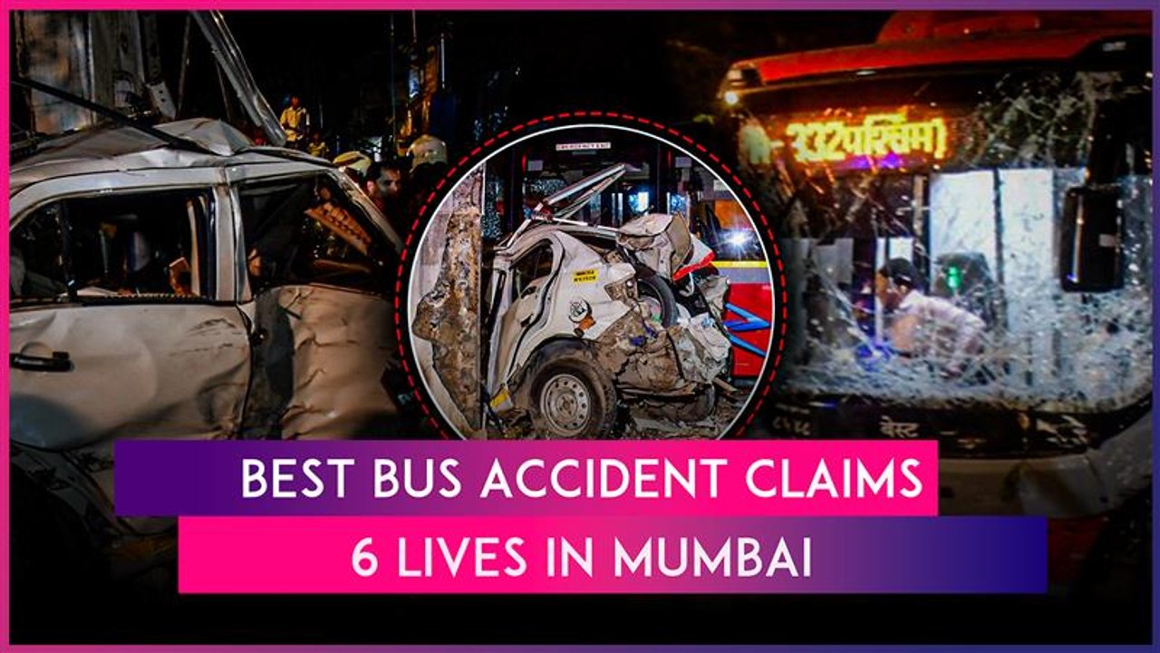 Mumbai: BEST Bus Rams Into Pedestrians & Vehicles In Kurla, 6 Killed, Driver Detained