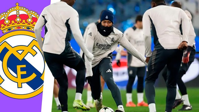 Real Madrid y su potente entrenamiento previo a enfrentar a Atalanta con Champions League