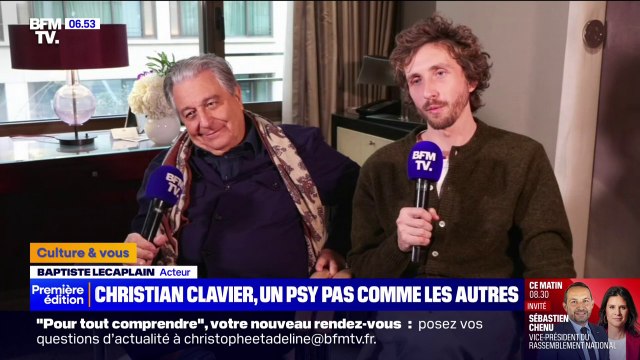 Jamais sans mon psy : interview avec Christian Clavier et Baptiste Lecaplain