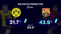 Borussia Dortmund v Barcelona - Big Match Predictor