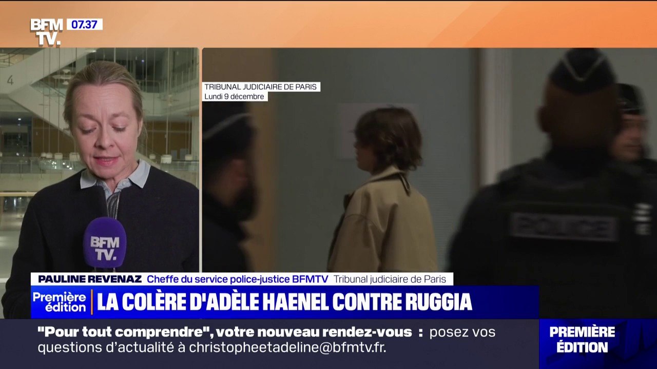 Procès de Christophe Ruggia pour agressions sexuelles: "Un gros menteur", estime Adèle Haenel