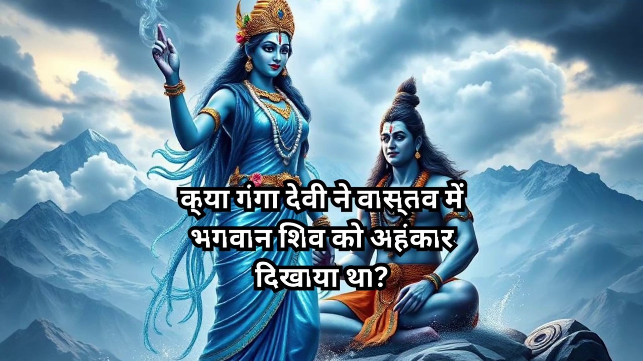 भगवान शिव ने देवी गंगा को एक पाठ सिखाया | Smart Media Center | Story in Hindi