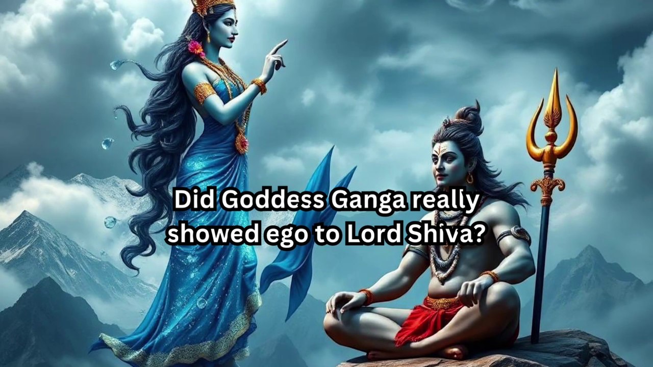 Lord Shiva taught Goddess Ganga a lesson | Smart Media Centre | Story in English