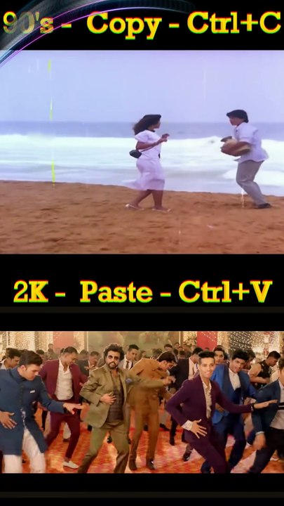 90's Copy Vs 2K Paste #Thanigacaptain #shorts #viral #reel #feed #vijay #ajith #Rajinikath #music #song #tamil