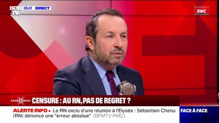 "Pour faire quoi?": Sébastien Chenu (RN) s'interroge sur l'hypothèse d'une large coalition de la gauche à la droite