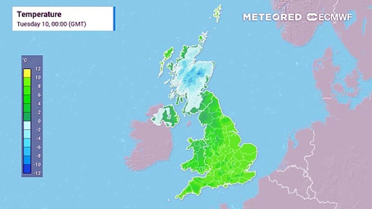 UK weather: Colder this week with frost and fog for some
