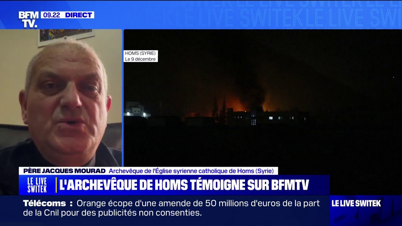"Le même jour de la réouverture de Notre-Dame, nous avons eu la liberté": Le père Jacques Mourad, archevêque de l'Église syrienne catholique de Homs, témoigne