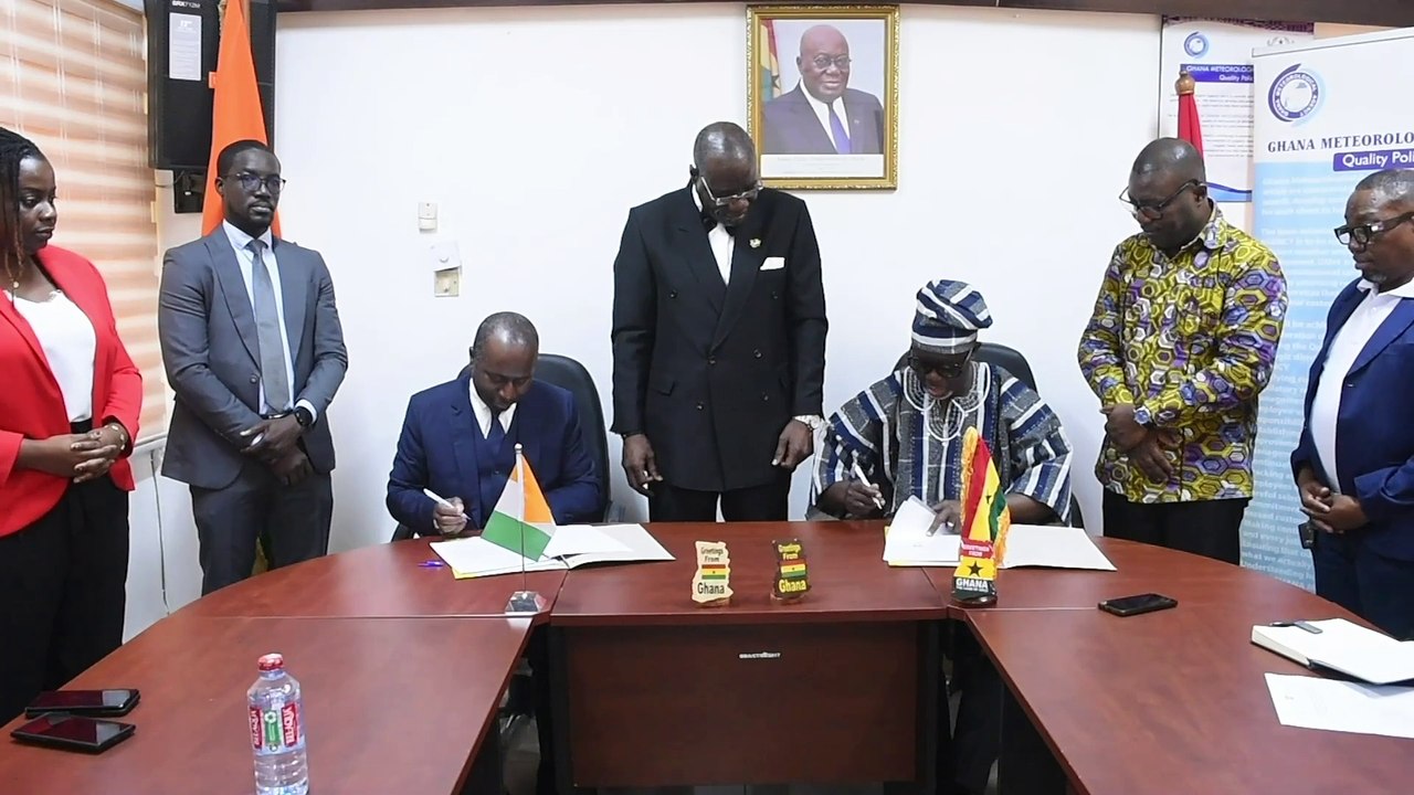 Une signature d'accord entre la Côte d'Ivoire et le Ghana pour relever les défis climatiques #RTIinfo