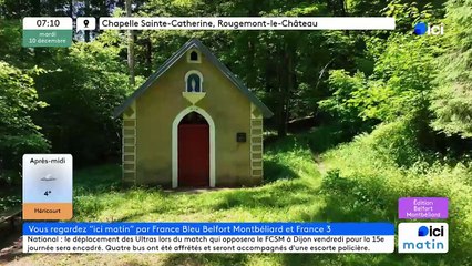 10/12/2024 - ICI Matin France Bleu Belfort Montbéliard en vidéo