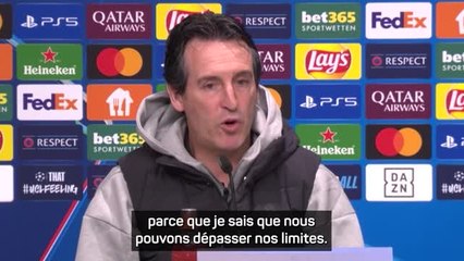 Aston Villa - Emery : "Nous pouvons dépasser nos limites"