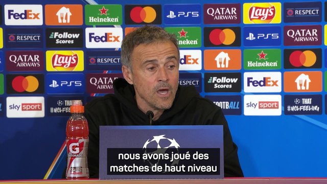 Luis Enrique : “Nous ne voulons pas entrer dans ce calcul, il faut gagner”