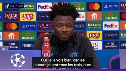 Tapsoba : “Cet impact sur le corps peut provoquer des blessures”